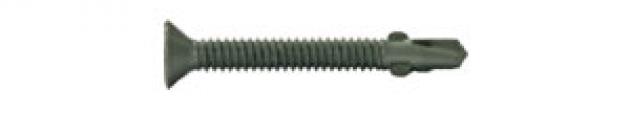 Flat Head Phillips Screw- Self Drilling - W Wings 1
