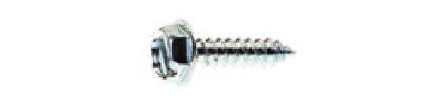 Hex Washer Head Screw - Slotted 1