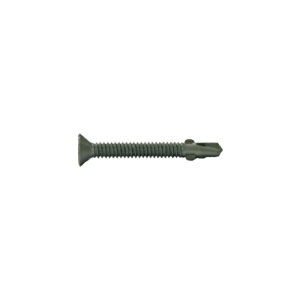 Flat Head Phillips Screw- Self Drilling - W Wings