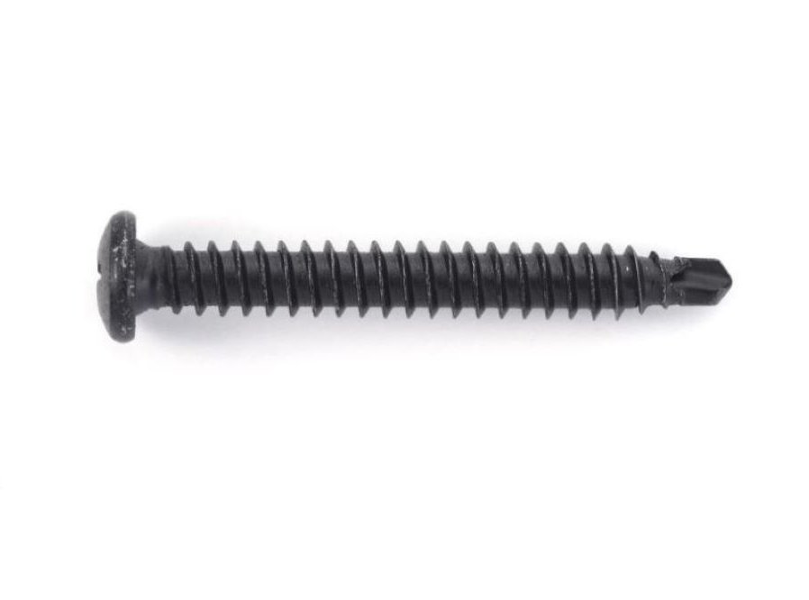 Self Drilling NO.3 Phillips Head Black Epoxy Coated Screw